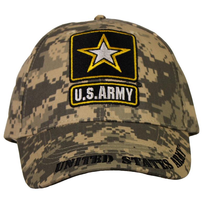 Army Ball Cap with Star Logo