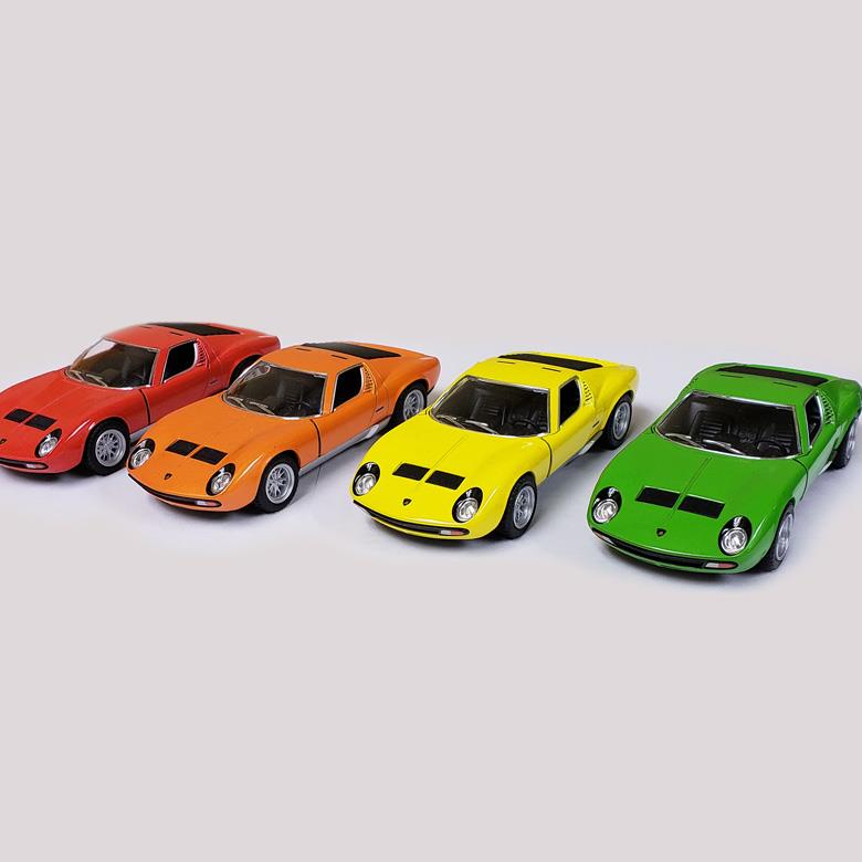 1971 Lamborghini Miura P400 Pull Back