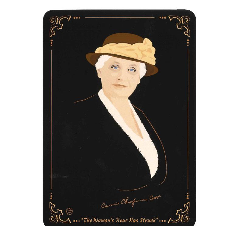 "Carrie Chapman Catt" Art Print