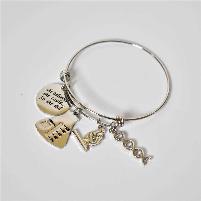 Silver Charm Bracelet