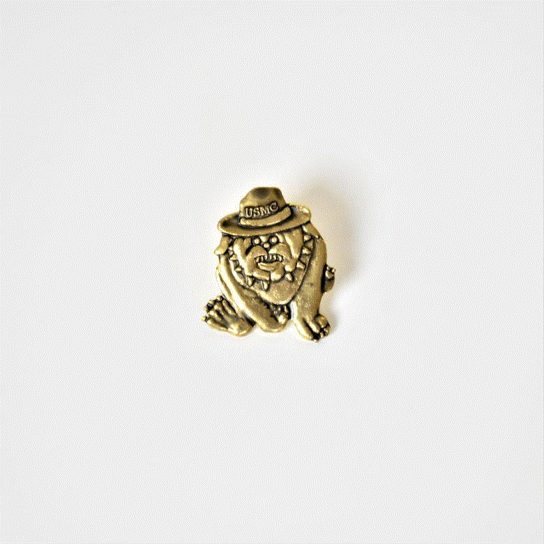 Marine Bulldog Pin