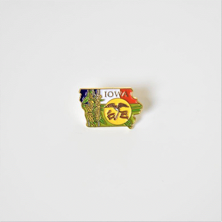 Iowa Map Pin