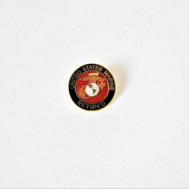 Marine Corps Retired Pin