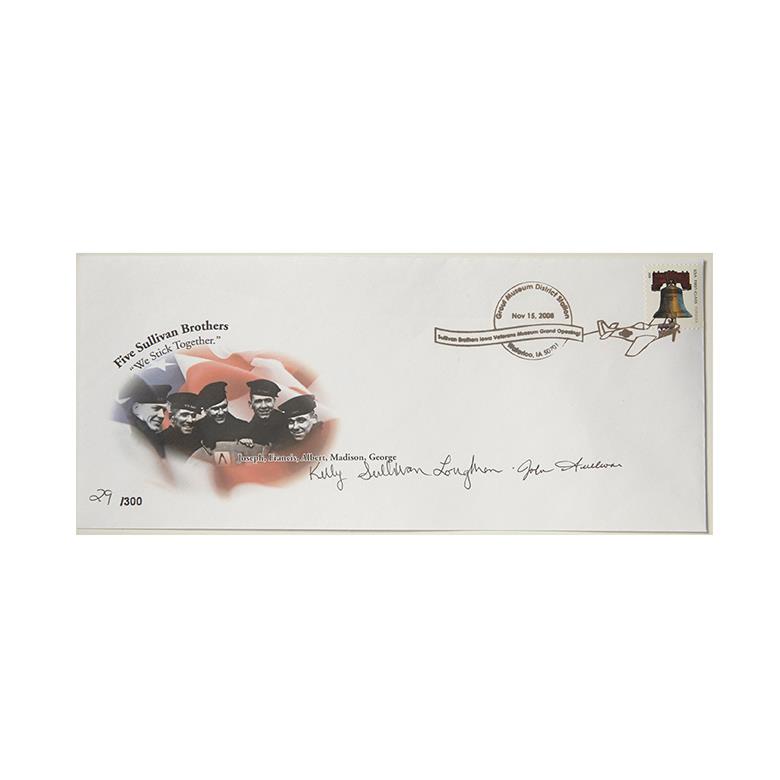 Commemoration Envelope w/ 2 Signatures