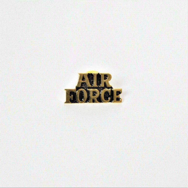 Airforce Word Pin